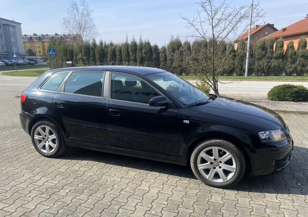 Audi A3 cena 21900 przebieg: 126000, rok produkcji 2008 z Łask małe 326